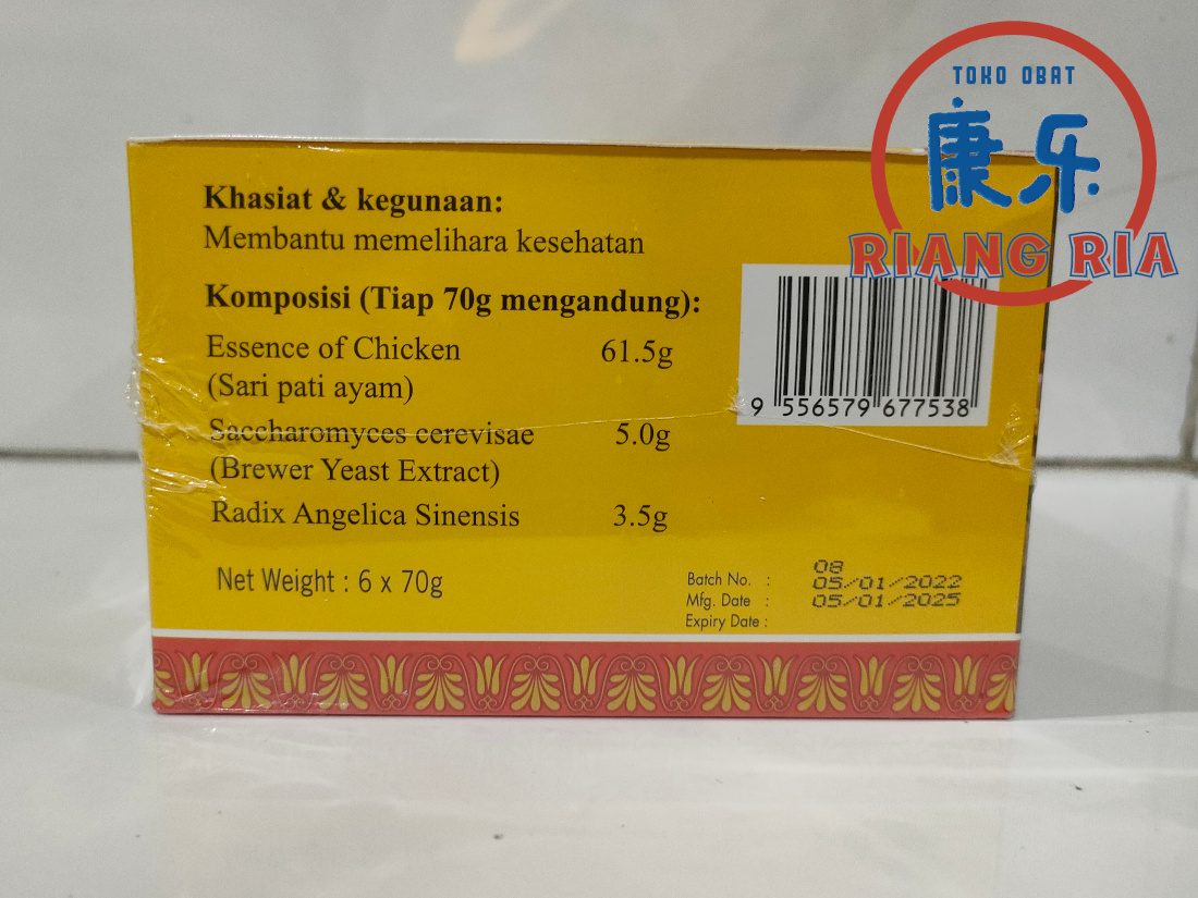 MEI FAH Essence Of Chicken With TANGWEI (Isi 6 Botol @70gr) - Image 4