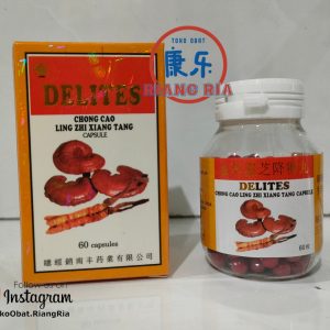 DELITES CHONG CAO LING ZHI XIANG TANG (OBAT GULA/DIABETES)
