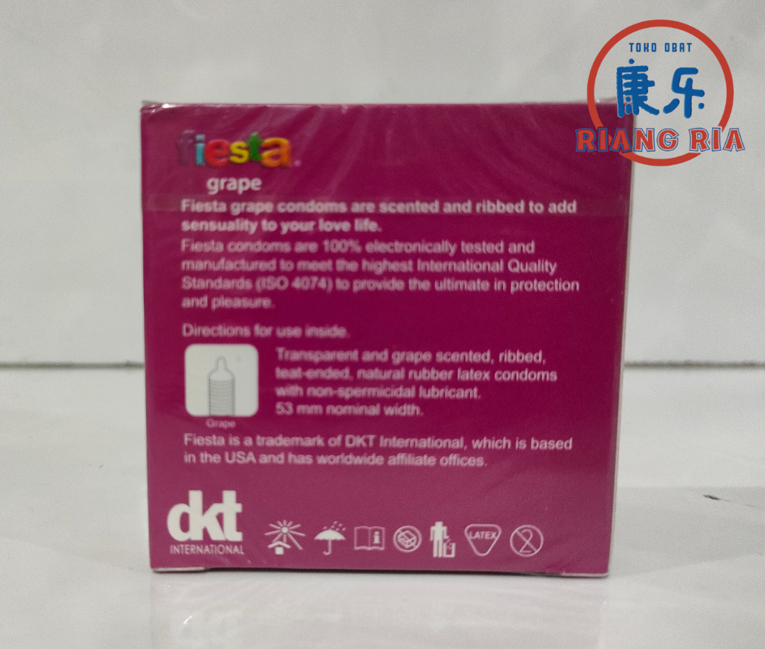 Kondom Fiesta Grape - Isi 3 - Image 2