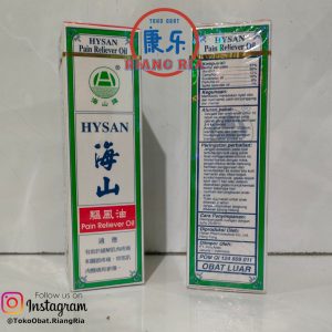 Minyak HYSAN / Hysan / Pain Reliever Oil / Minyak angin