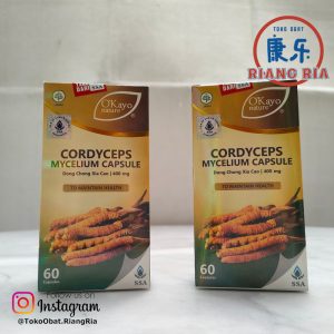 O?Kayo Nature Cordyceps Mycelium Capsule (Dong Chong Xia Cao) 400mg