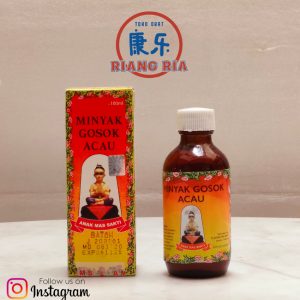 Minyak Gosok Acau 100 ml [untuk meredakan nyeri punggung]