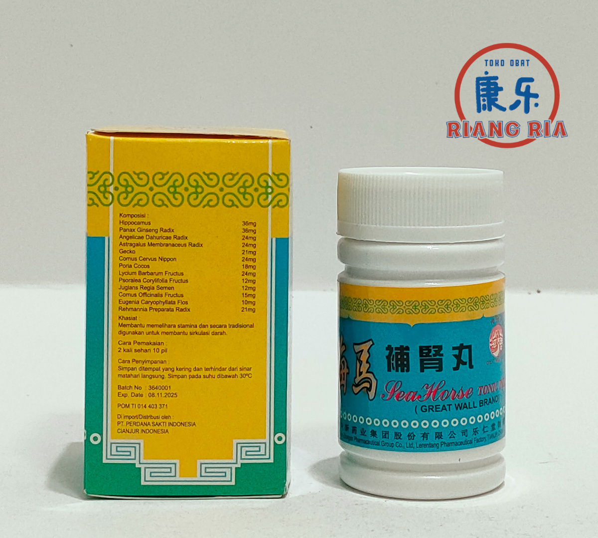 Sea Horse Tonic Pills untuk Vitalitas - Image 3