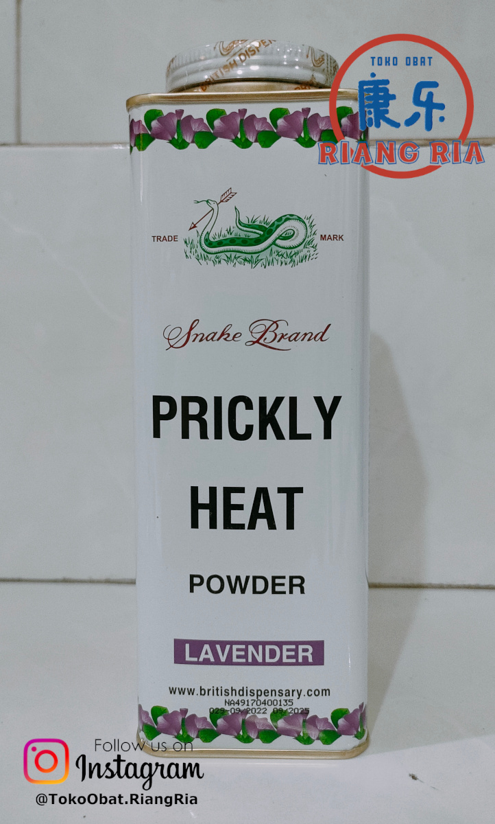Prickly Heat Powder Lavender