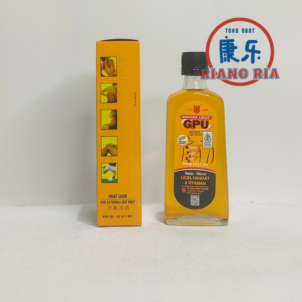 MINYAK URUT CAP LANG GPU SEREH 100 ML - Image 2