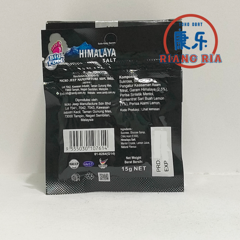 Himalayan / Himalaya Salt Candy / Permen Segar Rasa Lemon Mint - Image 2
