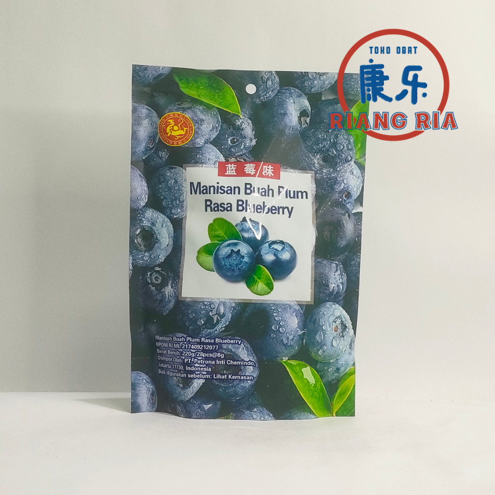 Manisan Buah Plum Blueberry