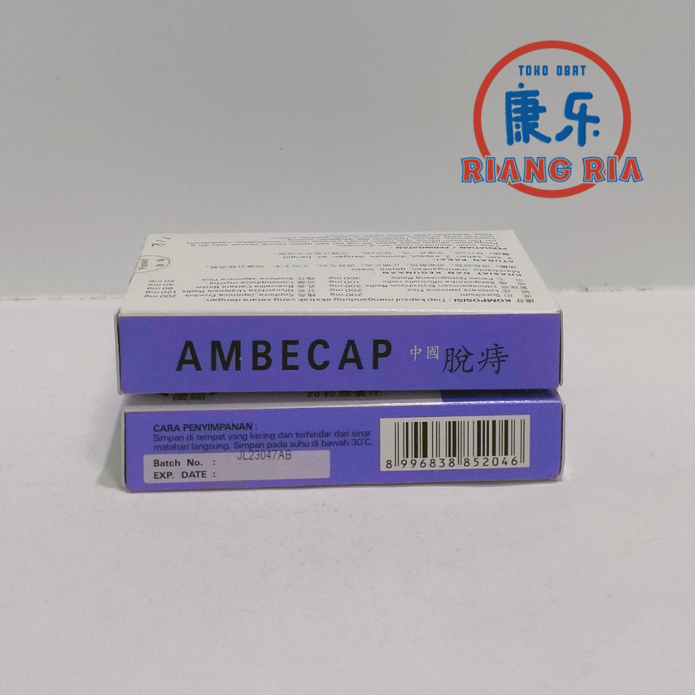 OBAT GEJALA WASIR / AMBEIEN / AMBEYEN - AMBECAP - Image 2