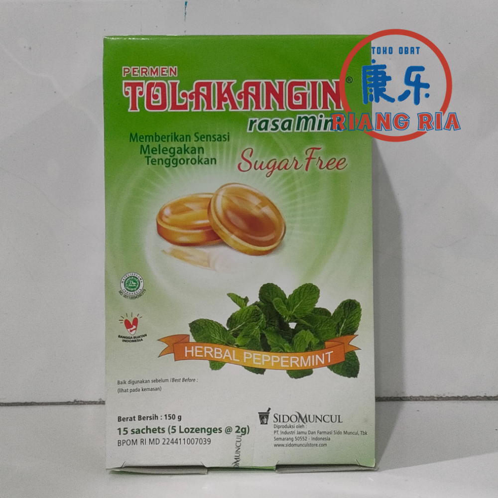 Sido Muncul Permen Tolak Angin Bebas Gula 5's - Tenggorokan (1 sachet) - Image 4