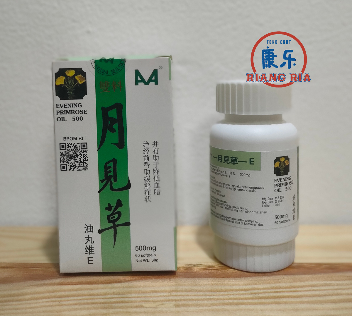 Evening Primrose Oil 500m