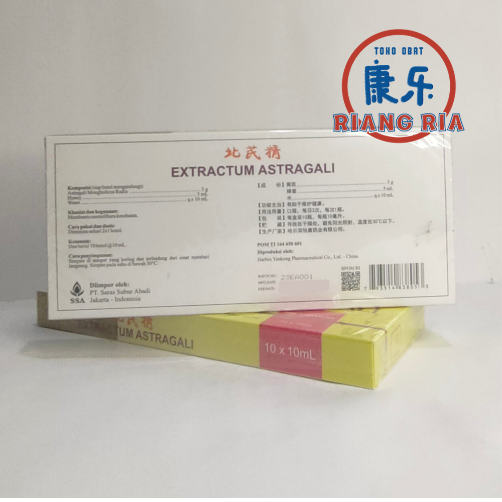 Extractum Astragali (jual per botol @10ml) - Obat Penambah Darah, Stamina & Daya Tahan Tubuh - Image 2