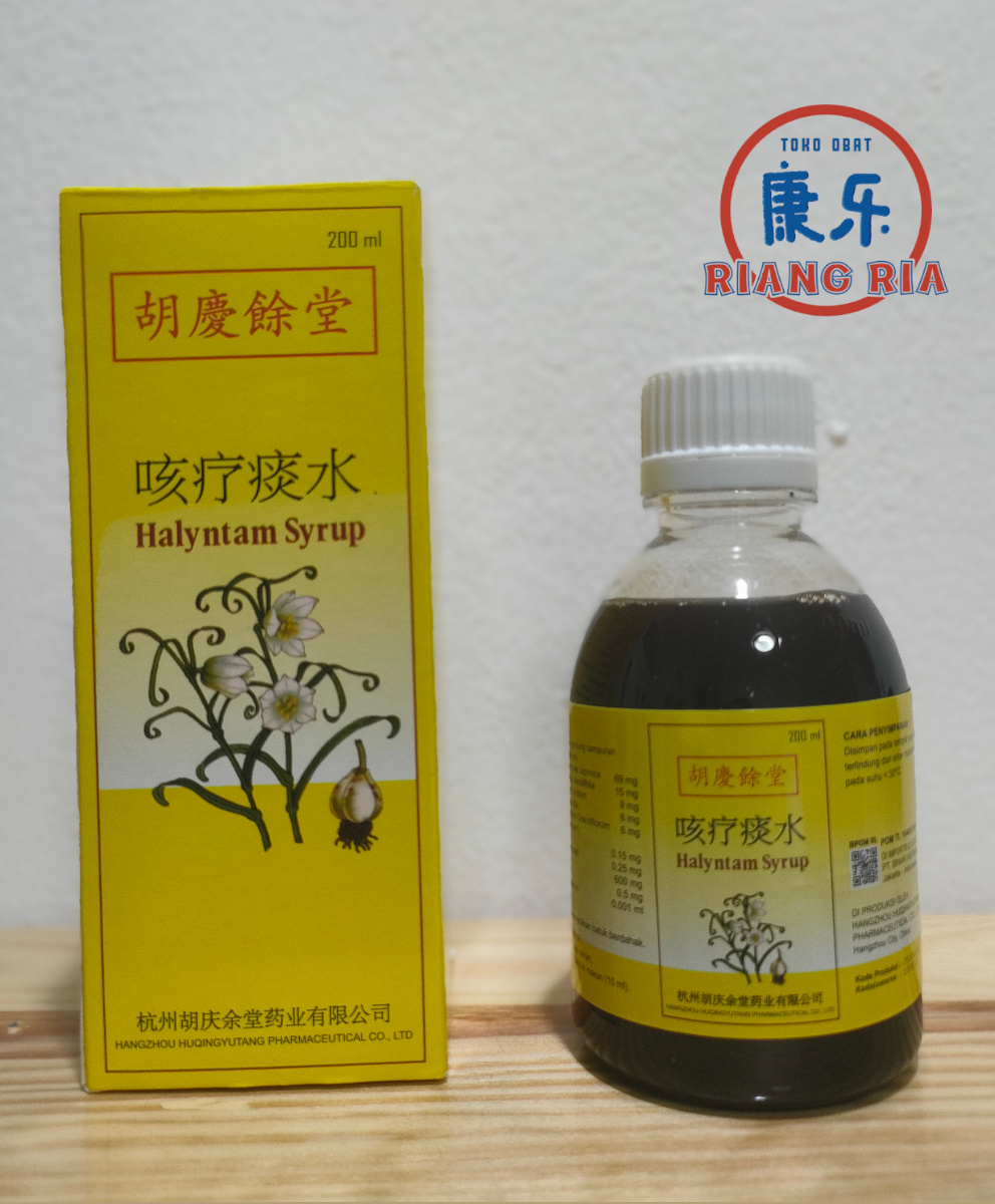 Halyntam Syrup 200ml - 0bat Batuk Berdahak Original (salin)