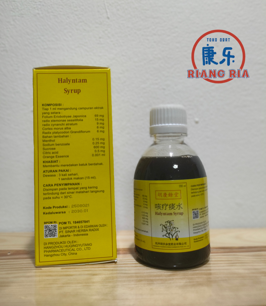 Halyntam Syrup 200ml - 0bat Batuk Berdahak Original (salin) - Image 3