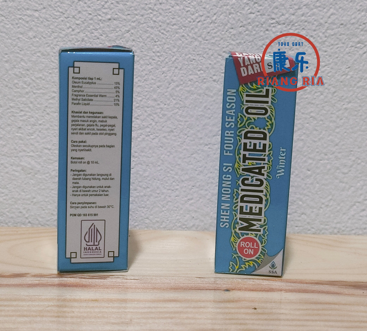 Four Season Medicated Oil Winter Roll-On 10 ml - Minyak angin seciyu - Image 3